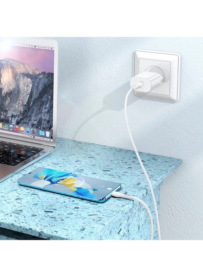 Hoco N22 PD25W charger set(Type-C to Type-C) - Image 4